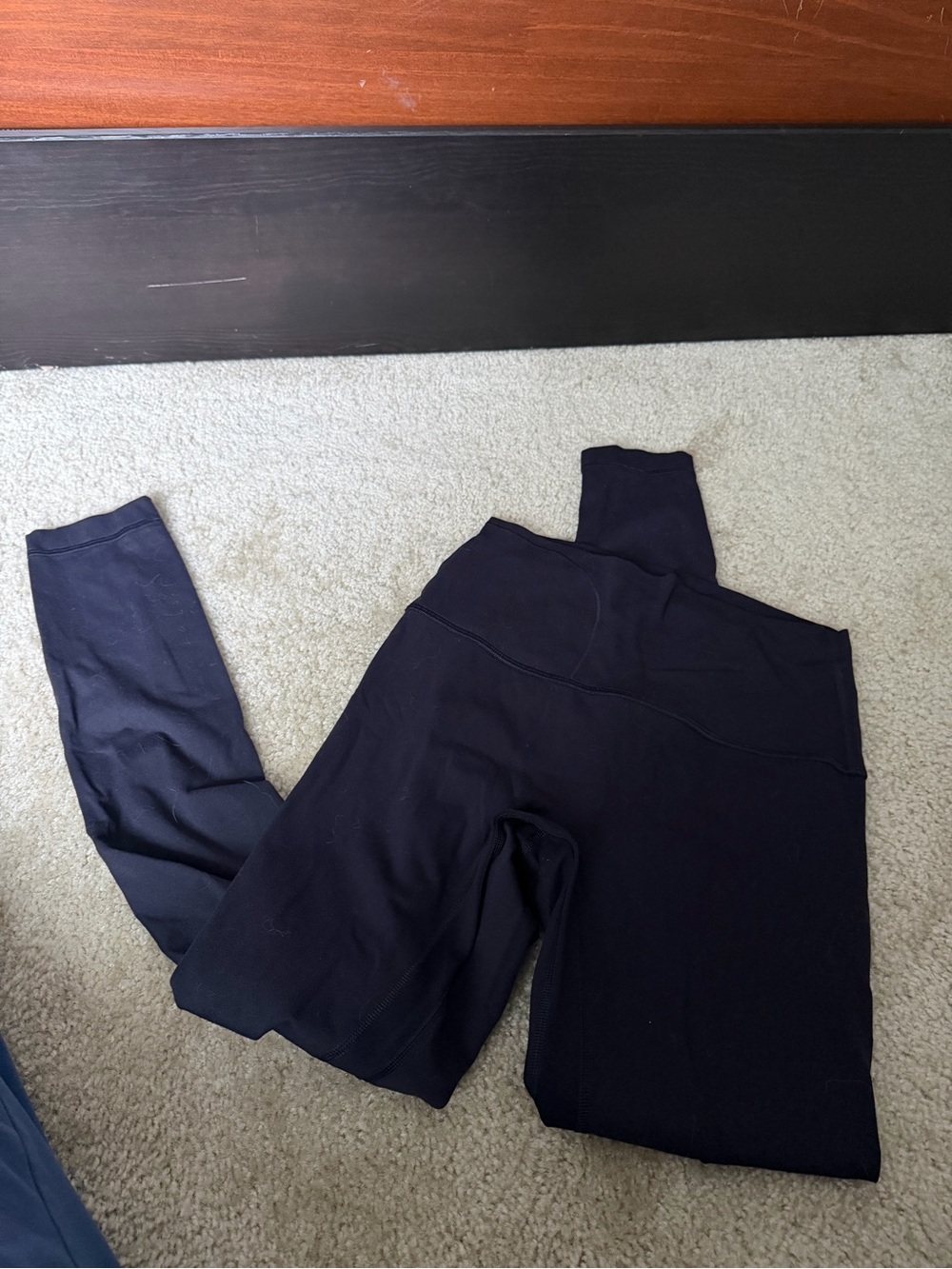 Lululemon no line leggings in nightmoth